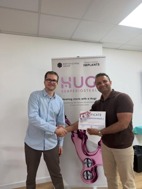 Certified! ✅ 🎓
We are proud to introduce the new international experts in intraosseous subperiosteal implants.
On April 25th, our participants rose to the challenge and mastered the latest clinical techniques with excellence!
The program: scientific rigor, advanced clinical exchanges, and... a fantastic dinner to wrap up the session in style. 🍽️✨
Ready to transform your clinical approach and join the elite?
👉 Registration for the next session is now open. Link in bio
#dentist #implan #training #subperiosteali̇mplant #implantology